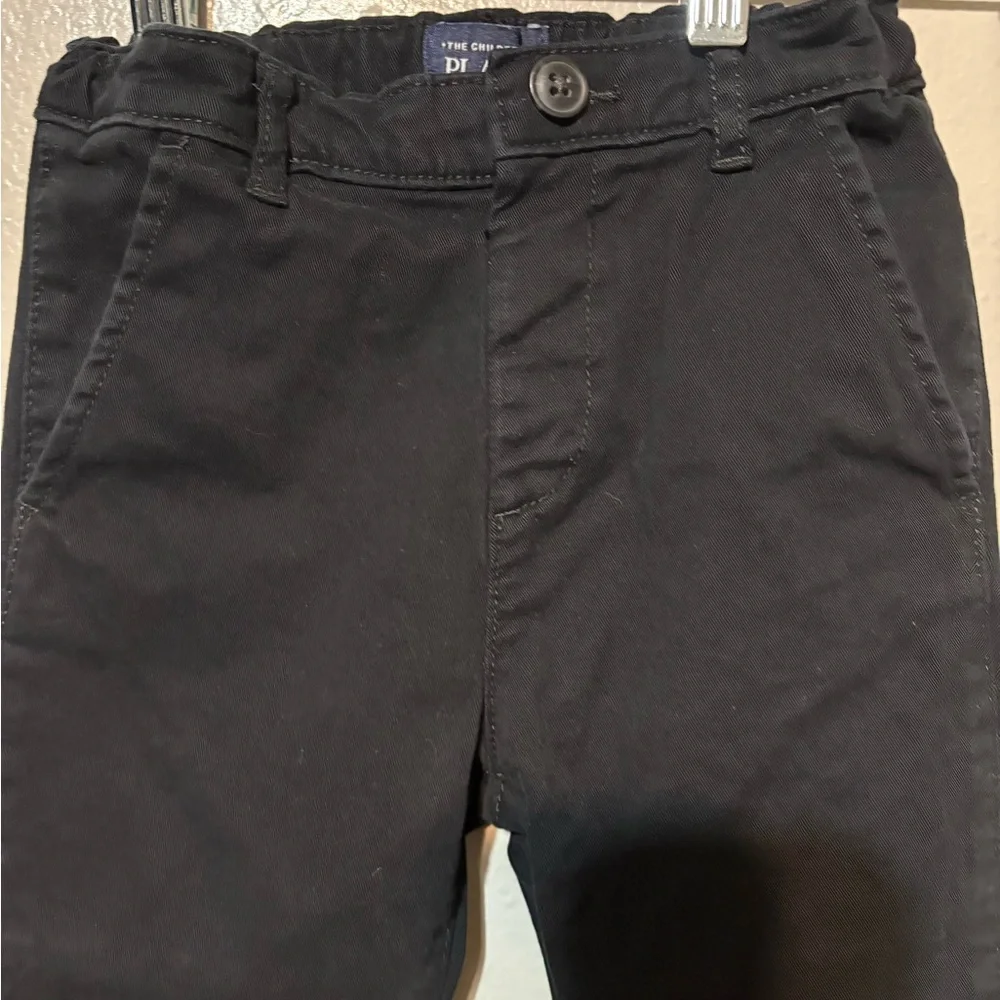 Children’s Place Size 5T boys black Straight-Leg Pants